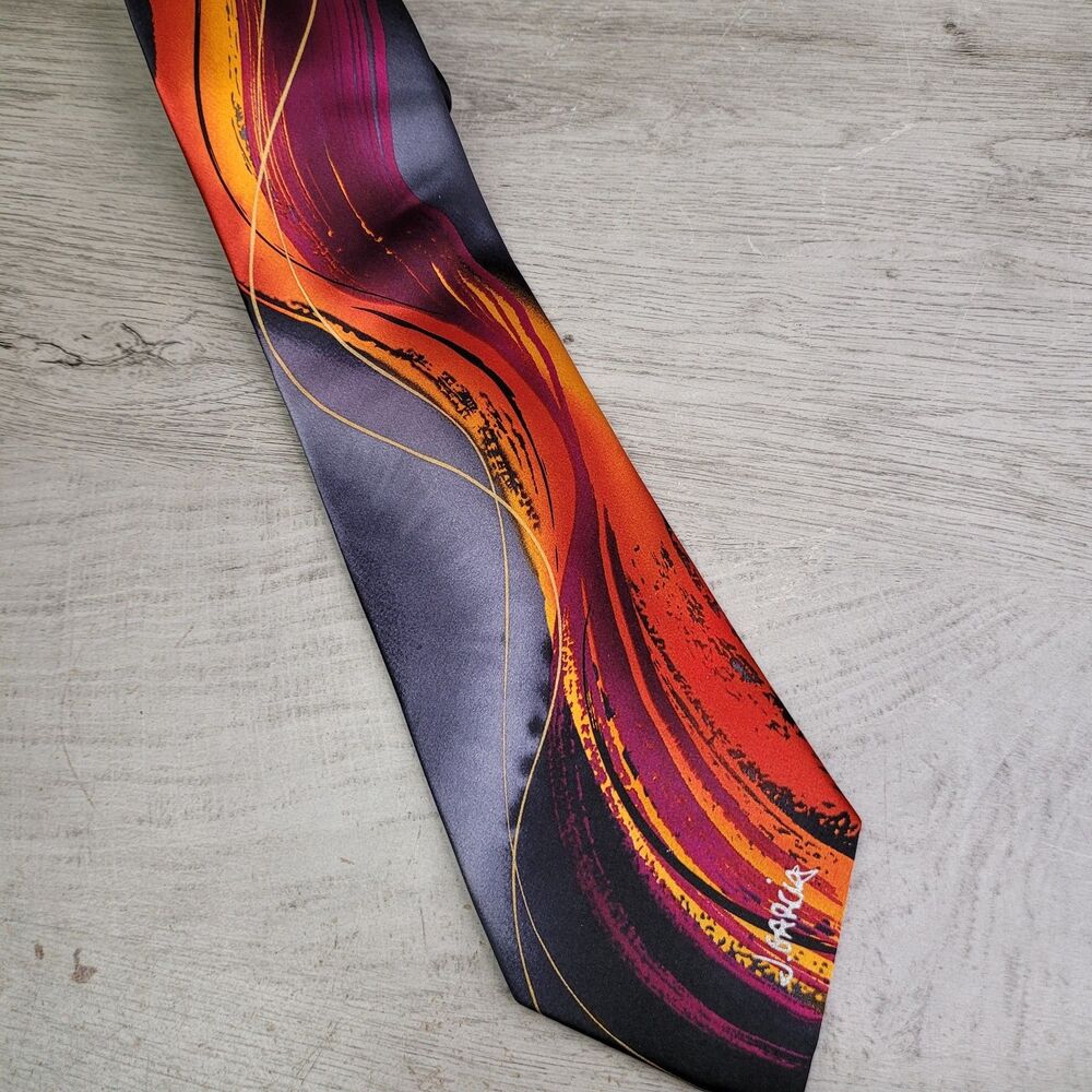 Jerry Garcia Mens Necktie Tie Hieroglyphics Limited Artist Proof No. 7